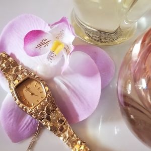 Vintage Seiko Gold Nugget Watch
